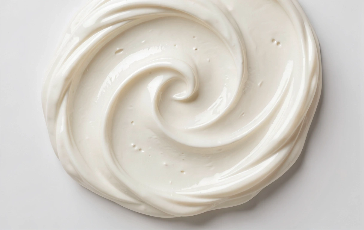 Collagen facial cream texture